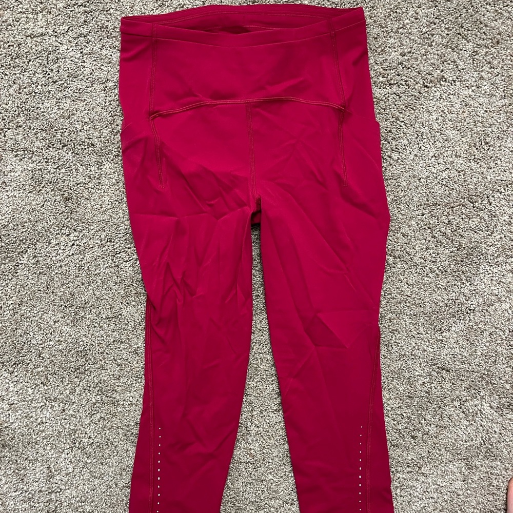 Lululemon Pink High-Waisted Leggings